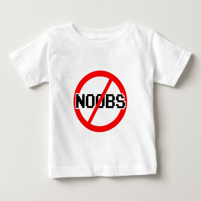 INGEN NOOBS - apa för geek/hacker/pc/code Tee Shirt (Framsida)
