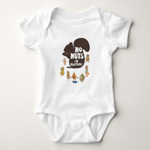 Ingen Nöt I är Allergic Peanut Allergy Awareness T Shirt