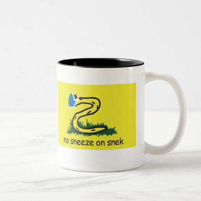 Ingen nyans på Snek mugg (Höger)