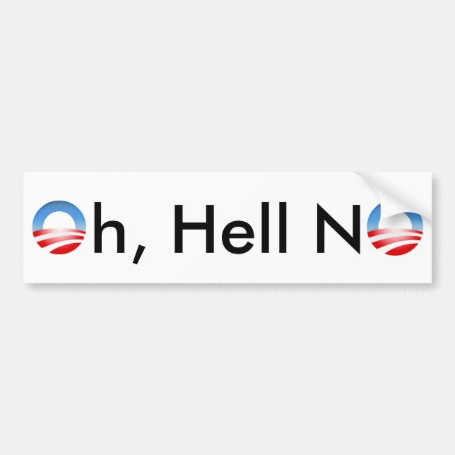 Ingen Obama bildekal (Framsidan)