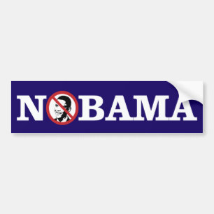 Ingen Obama bildekal