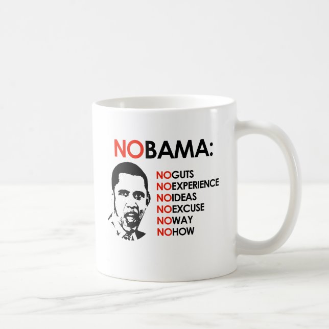 INGEN OBAMA SOM ÄR INGEN LÅNGT KAFFEMUGG (Höger)