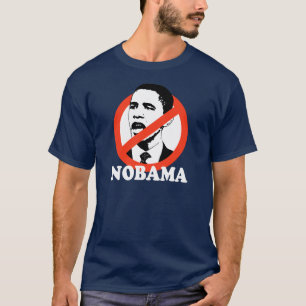 INGEN OBAMA T-TRÖJA T-SHIRT