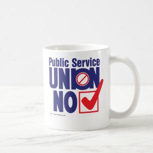 INGEN offentlig serviceunion Kaffemugg