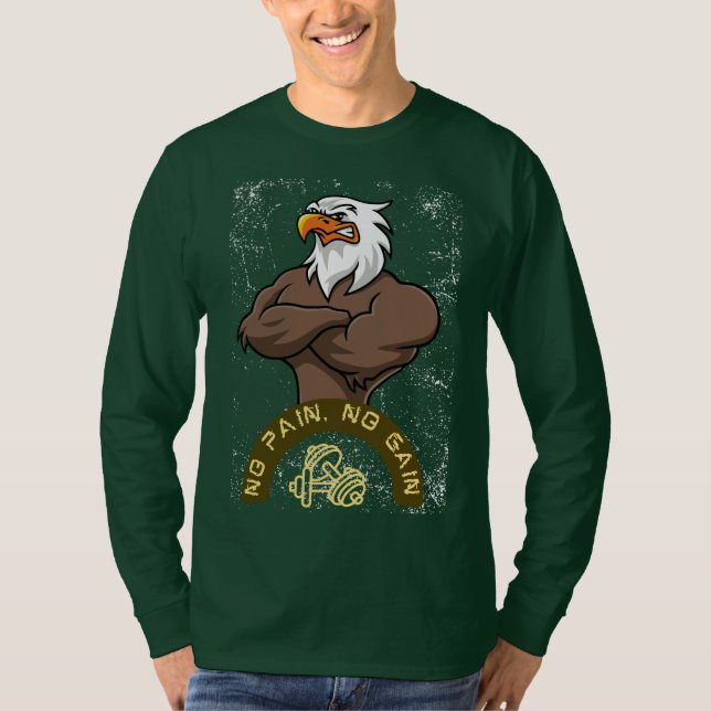 Ingen ökning av smärtan t shirt (Framsida)