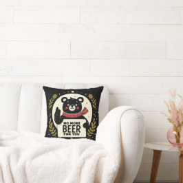 Ingen öl till din julklapp kudde