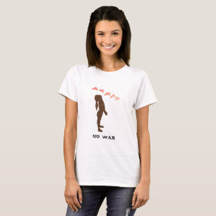 Ingen originalkonst i krig t-shirt