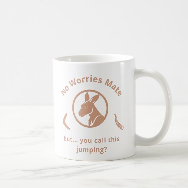 Ingen oro, men.. kaffemugg (Höger)