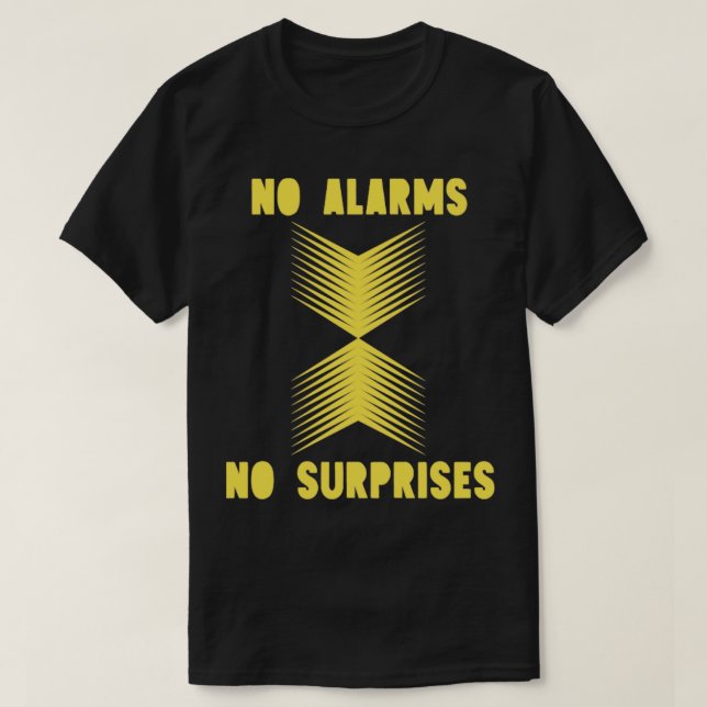 Ingen överraskningssenap t shirt (Design framsida)
