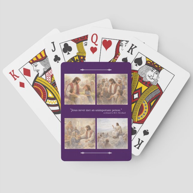 Ingen oviktig person casinokort (Baksidan)