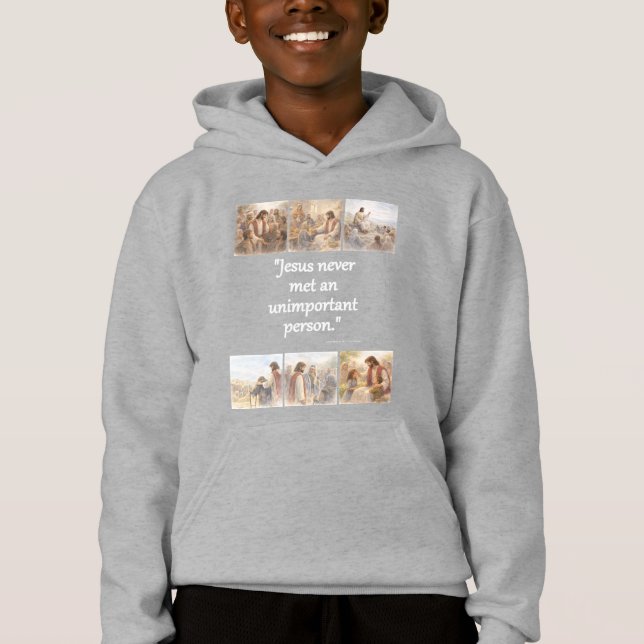 Ingen oviktig person t shirt (Framsida)