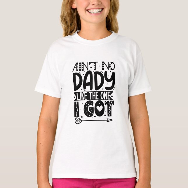 Ingen pappa som den jag har T-Shirt (Framsida)