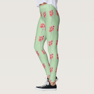 Ingen parkering anarchy skylt leggings