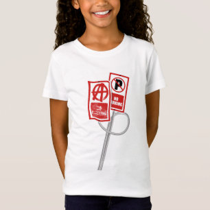 Ingen parkering anarki skylt t shirt