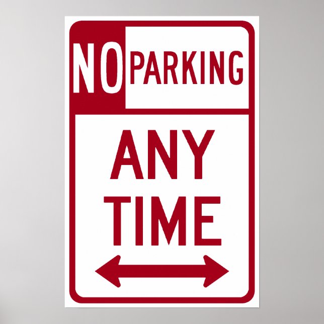 Ingen parsning av något vägtecken poster (Framsidan)