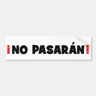 Ingen Pasaran! Bildekal