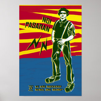 INGEN PASARAN-POSTER POSTER