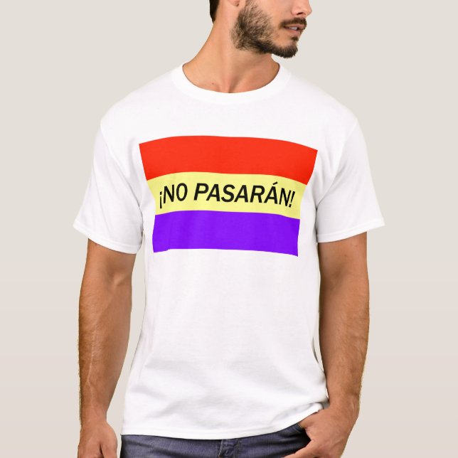 ¡ Ingen pasarán! T-shirt (Framsida)