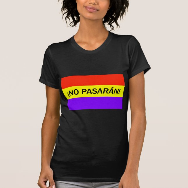 ¡ Ingen pasarán! Tröja (Framsida)