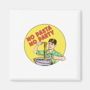 Ingen Pasta No Party Magnet