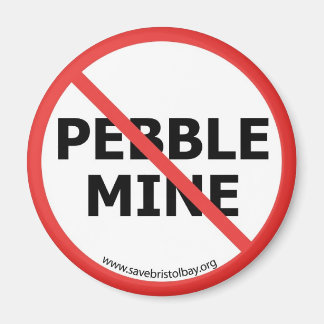 Ingen Pebble Mine Magnet