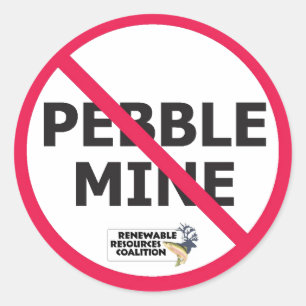 Ingen Pebbleklistermärke Runt Klistermärke