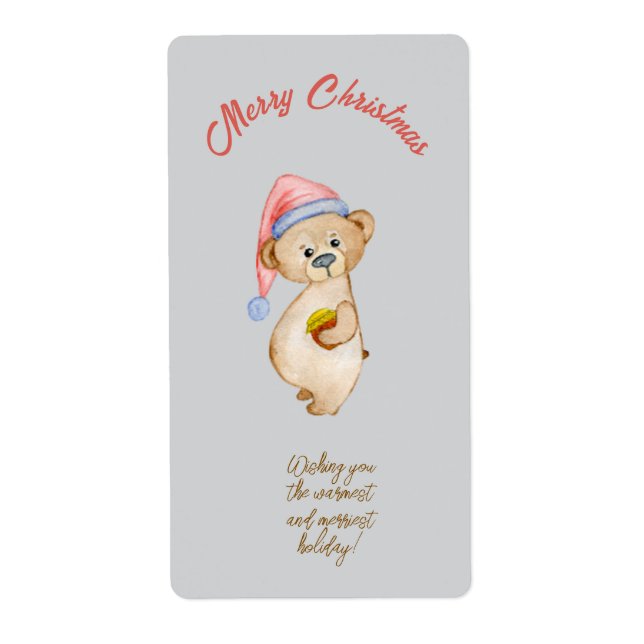 Ingen pektyr förrän julafton Fårgåva T Fraktsedel (Framsidan)