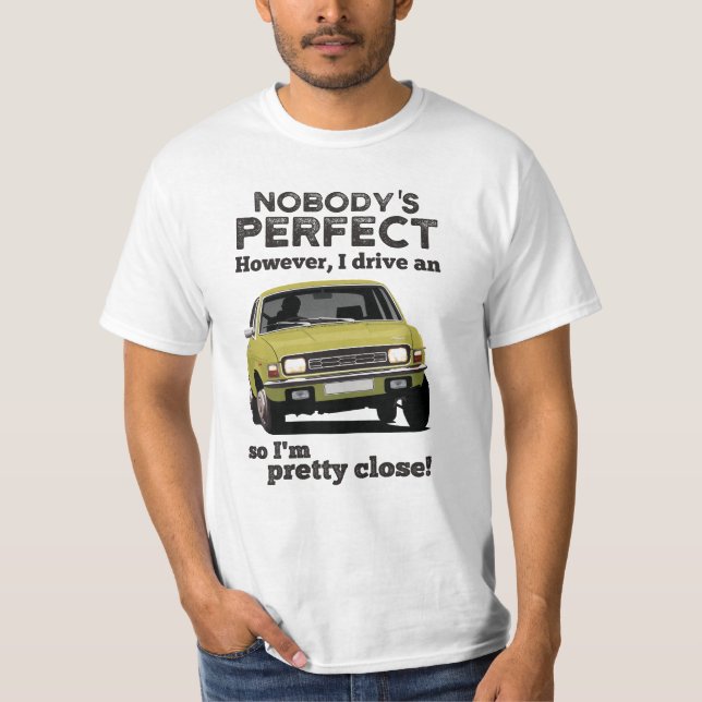 Ingen perfekt - Austin Allegro T Shirt (Framsida)