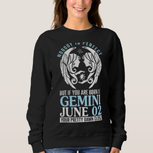 Ingen Perfekt, men om du föds som Gemini juni T Shirt