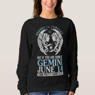Ingen Perfekt, men om du föds som Gemini juni T Shirt