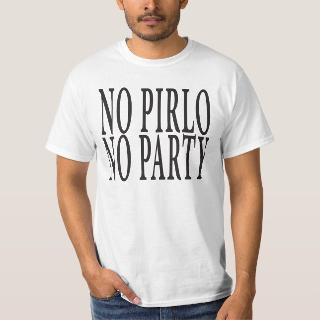 INGEN PIRLO INGET PARTY T-SHIRT (Framsida)