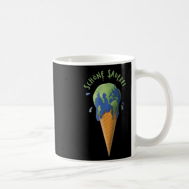 Ingen Planet B Environmental Protection Earth Mana Kaffemugg (Höger)