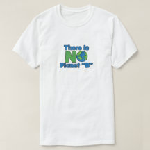 Ingen Planet B Grundläggande Herr T-Shirt