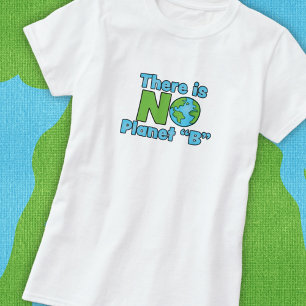 Ingen planet B Kvinnors grundläggande T-Shirt