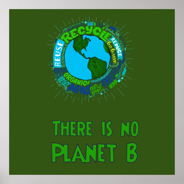 Ingen Planet B Poster (Framsidan)