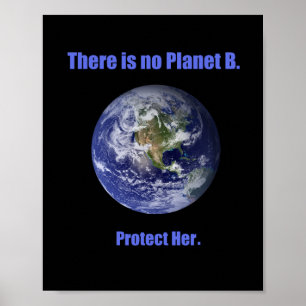 Ingen planet B Poster