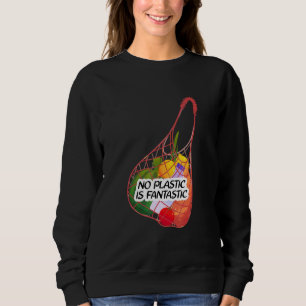 Ingen Plast är Fantastisk Kläder Skydda Planeten W T Shirt