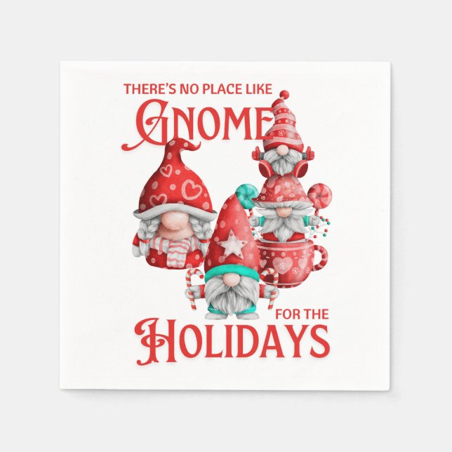 Ingen plats som Gnome Pappersservett (Framsidan)