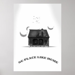 Ingen plats som hemma poster