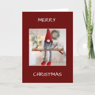 INGEN PLATS SOM HEMMET/JUL HOS EN GNOME KORT
