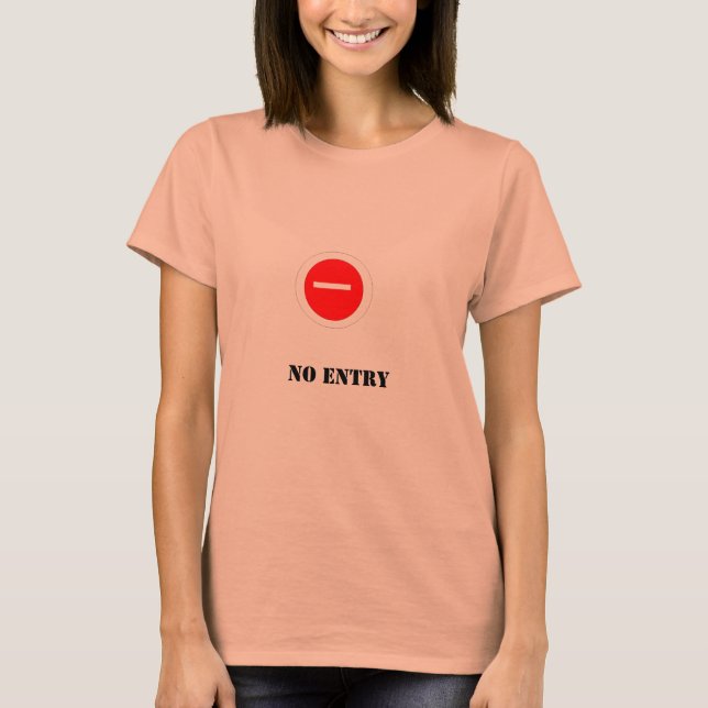 Ingen post tee shirt (Framsida)