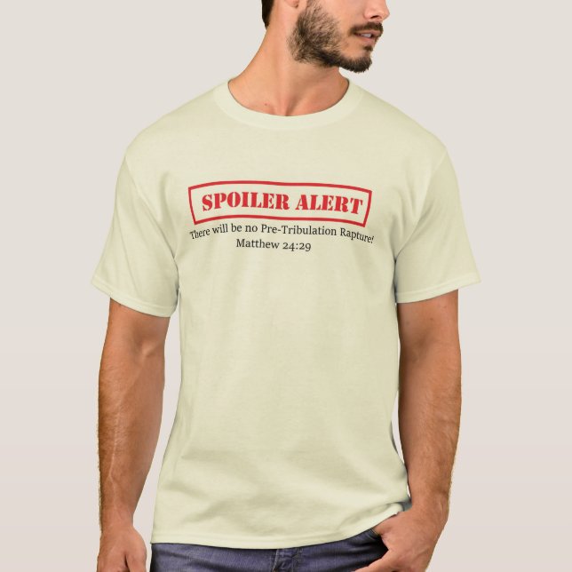 Ingen Pre-Bedrövelse Rapture Tee Shirt (Framsida)