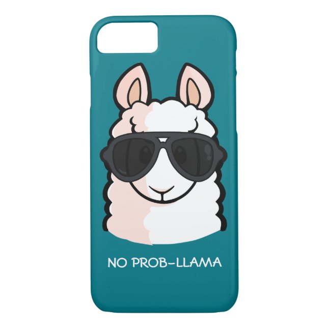 Ingen Prob-Llama Case-Mate iPhone Skal (Baksida)