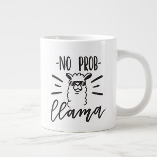 Ingen Prob Llama-design Jumbo Mugg
