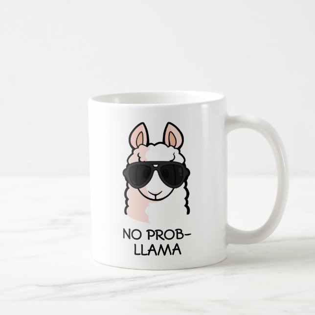 Ingen Prob-Llama Kaffemugg (Höger)