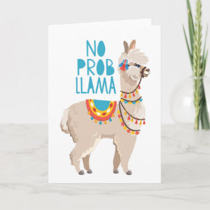 Ingen Prob Llama Kort