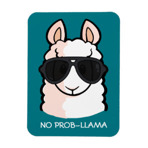 Ingen Prob-Llama Magnet