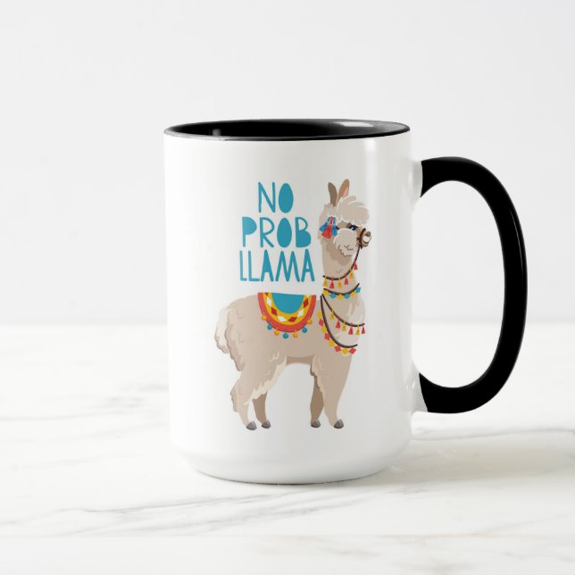 Ingen Prob Llama Mugg (Höger)