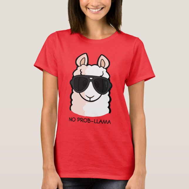 Ingen Prob-Llama T-shirt (Framsida)