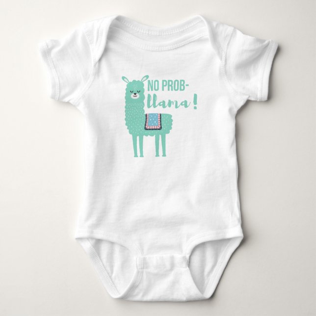 Ingen prob-llama t shirt (Framsida)